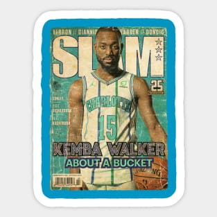 COVER SPORT - SPORT ILLUSTRATED - KEMBA WALKER ABOUT A BUCKER Sticker